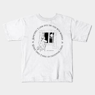 Wonder Or Existential Crisis Kids T-Shirt